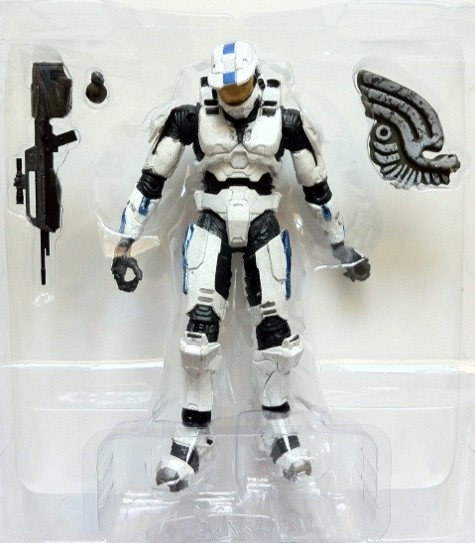 Halo 2 White SPARTAN MARK VI Action Figure 10th Anniversary McFarlane  RARE!!