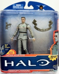 Packaged Halo Anniversary Series 2 Commander Jacob Keyes Action Figure (McFarlane Toys)