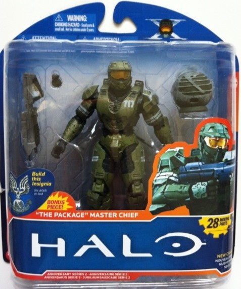 Halo Anniversary Series 2 Master Chief The Package McFarlane Toys Figure 