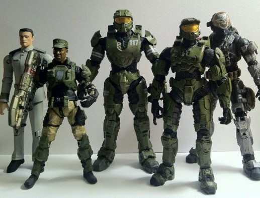 Halo Anniversary Series 2 Master Chief The Package McFarlane Toys