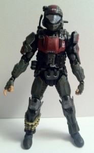 Front of Halo ODST Mickey Halo Anniversary Series 2 Action Figure 2012