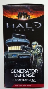Halo Reach Generator Defense Set Box Side 2012 McFarlane Toys Series 6
