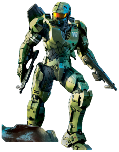 Promotional Master Chief Art for Halo Legends "The Package"