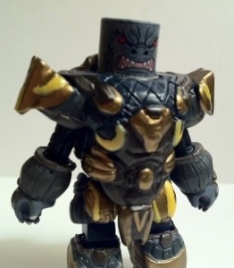 Halo Series 4 Minimate Brute War Chieftain Figure Helmetless