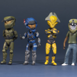 Halo Avatars Series 1 Figures Preview (McFarlane Toys)