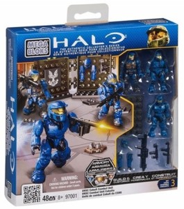 Halo Mega Bloks 97001 UNSC Cobalt Combat Unit