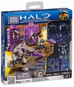 Halo Mega Bloks 97002 Covenant Silver Combat Unit