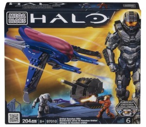 Halo Mega Bloks Orbital Banshee Blitz 97010 Box