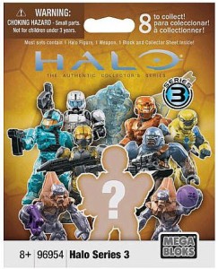 Halo Mega Bloks Series 3 Blind Bag Figure Pack