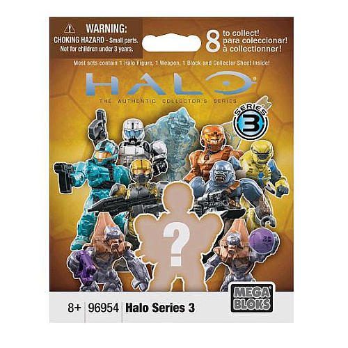 CODE NUMBER LIST Halo Mega Bloks Series 3 Mystery Packs Blind Bags