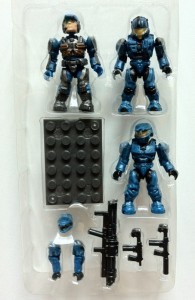 In Bubble Halo Mega Bloks UNSC Cobalt Combat Unit 97001 2012