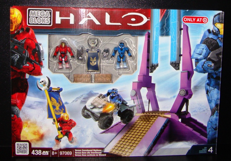 Halo Mega Bloks Versus Snowbound Highbase 97069 Boxed