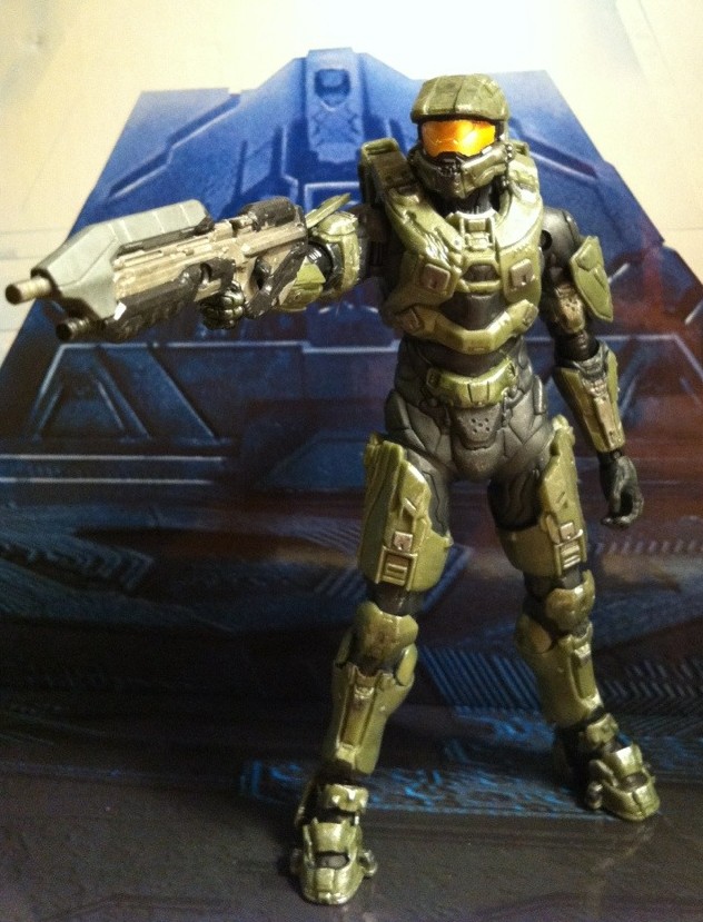 McFarlane Toys Halo 4 Series 1 - Master Chief With Assault Rifle Action  Figure for sale online