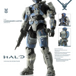 Halo Reach Carter Spartan 1/6 Scale 13″ Figure Up for Order!