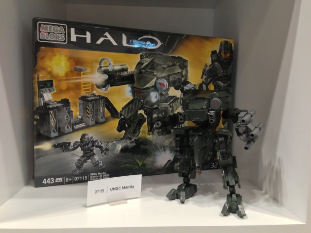 Halo Mega Bloks UNSC Mantis Set New York Comic Con 2012