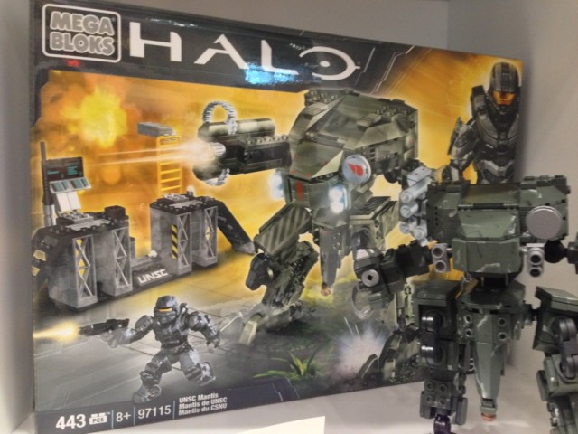 New York Comic Con 2012 Halo Mega Bloks UNSC Mantis Set