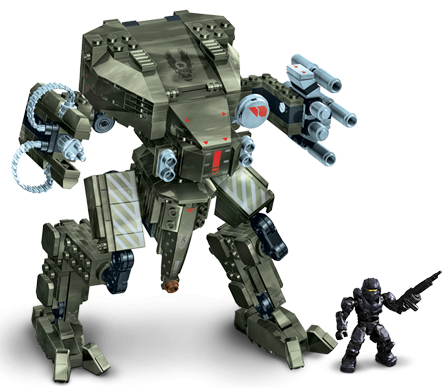 Halo on 2013 Mega Bloks Halo 4 Unsc Mantis 97115 Set Revealed    Halo Toy News