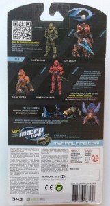 Halo 4 Series 4 Wave 2 Gamestop Cardback Spartan Soldier Blue Figure