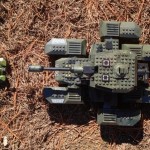 Halo Metal Series Scorpion vs. Halo Mega Bloks Rhino Tank