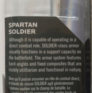 Halo 4 Spartan Soldier Figure Bio Description Text McFarlane Toys