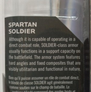 Halo 4 Spartan Soldier Figure Bio Description Text McFarlane Toys