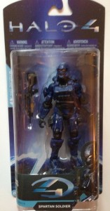 Halo 4 Gamestop Slim Carded Spartan Soldier Figure Wave 2
