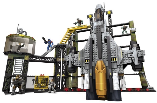 Halo Mega Bloks Countdown Sabre 97017 Set