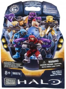 Halo Mega Bloks Series 6 Figures Blind Bags Package