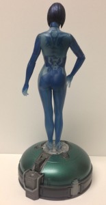 Halo 4 Cortana Back Series 2 Figure McFarlane 2012