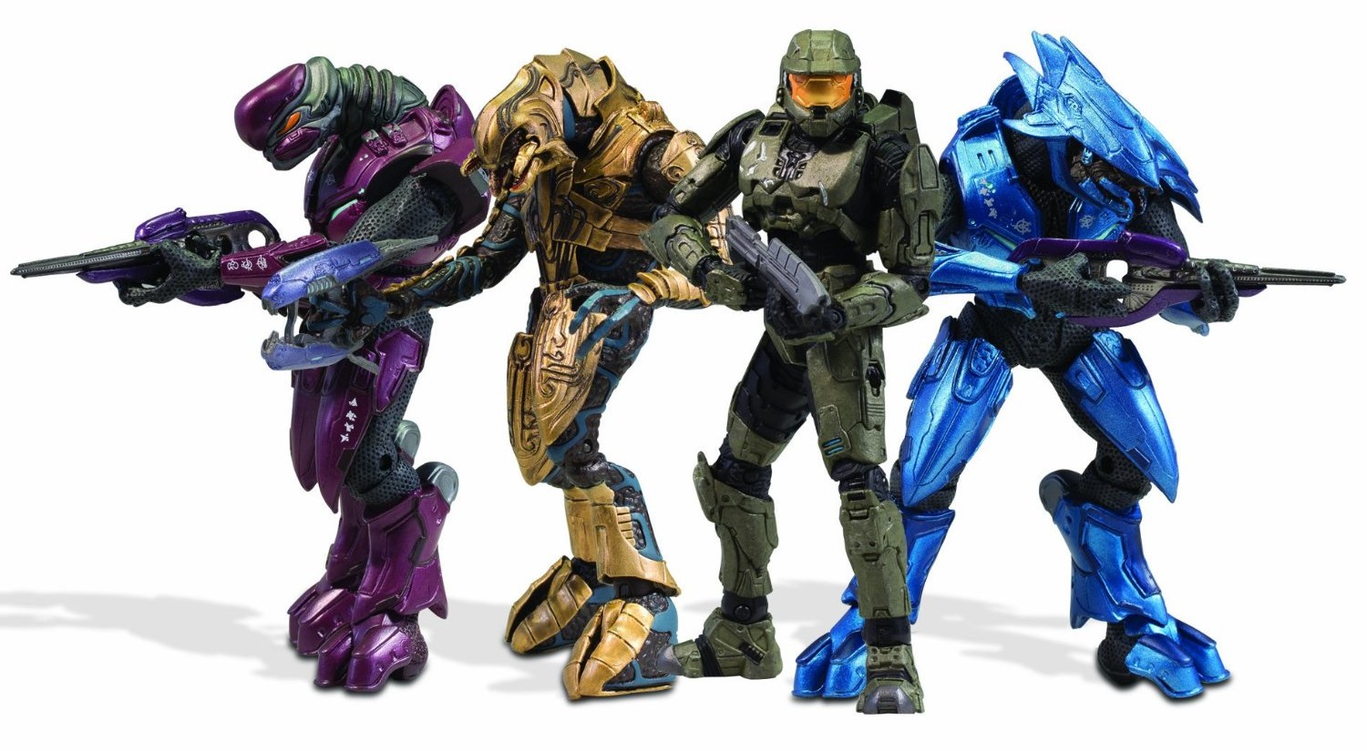 Halo 3 Campaign Co-Op Master Chief Arbiter and Elites Player Characters