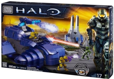 Halo Mega Bloks Covenant Wraith 97014 Set Box