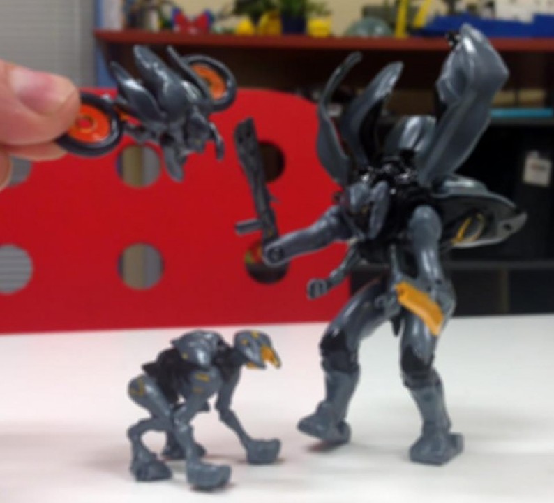 Mega Bloks Halo 4 Knight Crawler Watcher Figures Prometheans