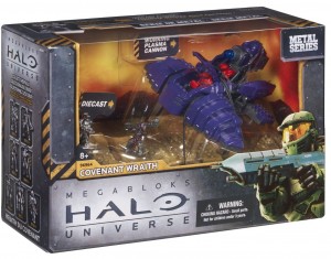 Mega Bloks Halo Universe Metal Series Covenant Wraith 96964 Boxed