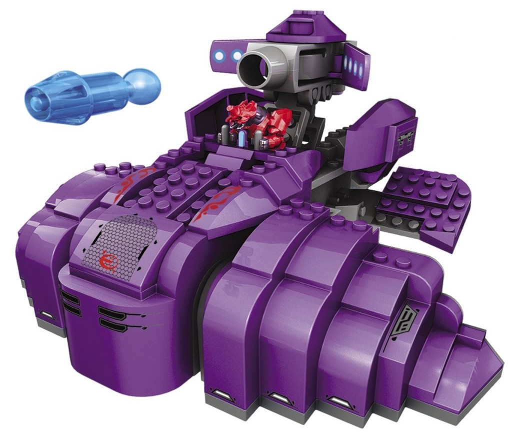 Halo Universe Mega Bloks Metal Series Covenant Wraith 96964 Plasma