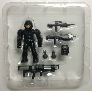 Mega Bloks Halo 4 Station Security Marine Figure from "Composer" Level