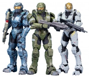 McFarlane Halo Legends The Package 3 Pack Figures Kelly Frederic Master Chief