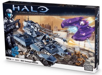 Halo Mega Bloks Covenant Invasion 96853 with Covenant Vampire