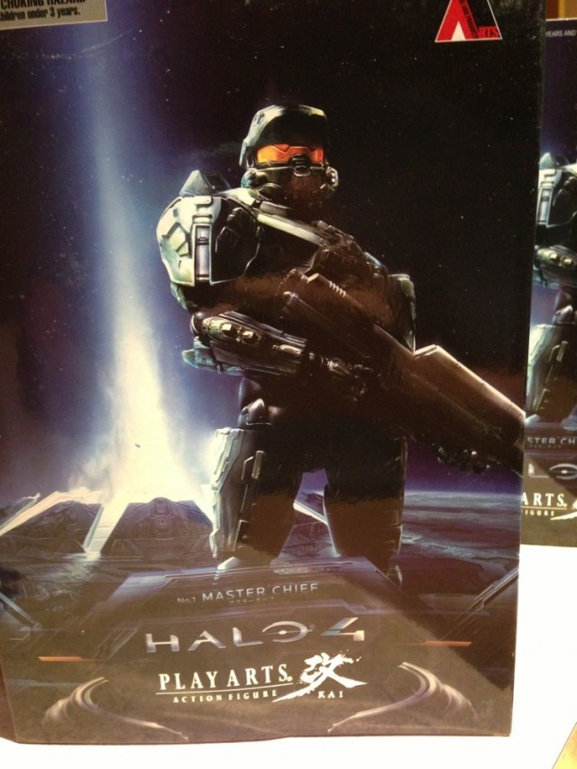 Square-Enix Halo 4 Play Arts Kai Master Chief Box