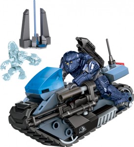 Halo Mega Bloks Summer 2013 UNSC Siege Bike ONI REAP-X Set