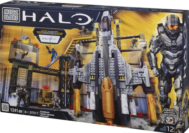 Halo Mega Bloks Countdown 97017 Set Box