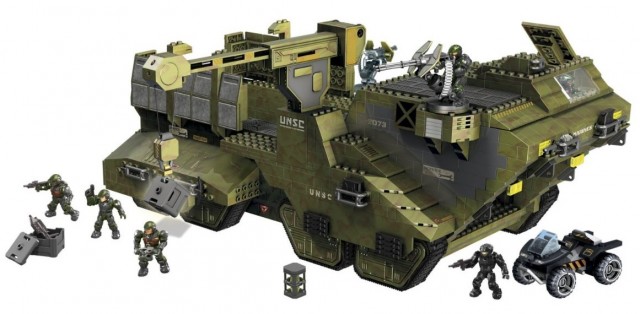 Halo Mega Bloks UNSC Elephant Set