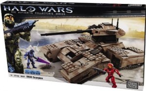 Halo Mega Bloks UNSC Scorpion Box Series 1 2009