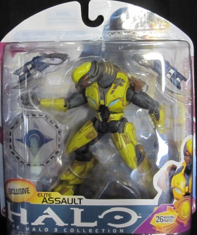 Halo Series 6 Gold Elite Assault Action Figure Exclusive