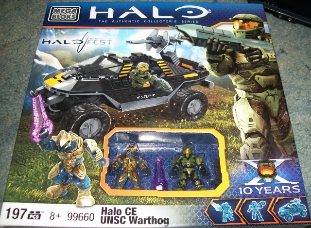 Halofest Halo CE UNSC Warthog 99660 Halo Mega Bloks Set