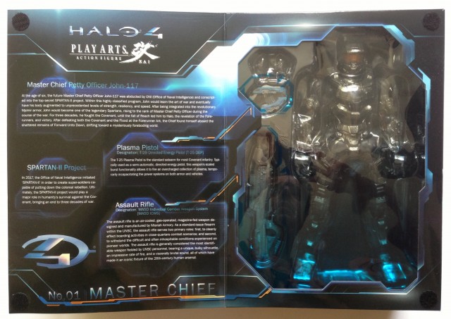Square-Enix Halo 4 Play Arts Kai Window Box Master Chief
