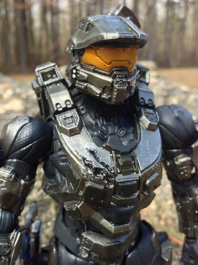 Halo 4 Play Arts Kai Master Chief Figure Close-Up