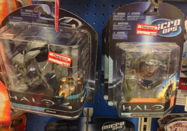 Halo 4 Figures and Halo Micro Ops Toys on Clearance