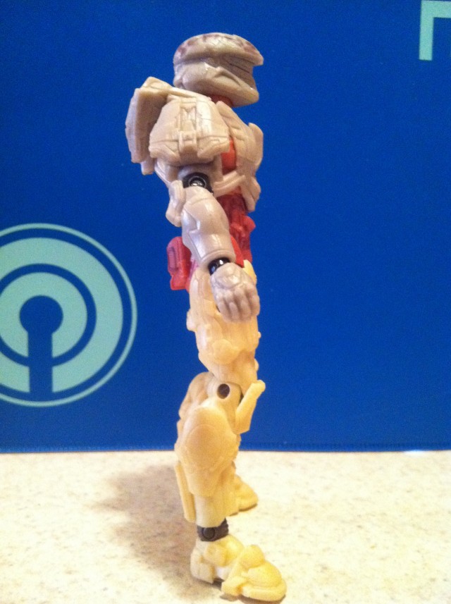 Right Side of McFarlane Halo 4 Series 2 Spartan Scout Prototype