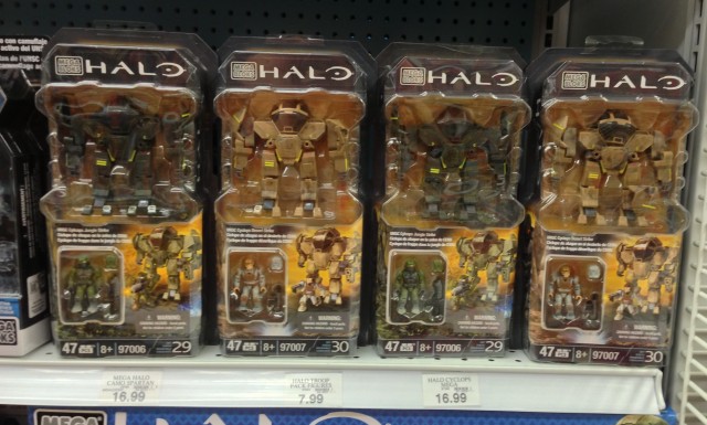 Halo Mega Bloks 2013 Cyclops Sets Released in the United States America