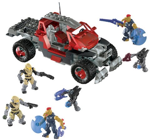 Halo Mega Bloks Red Spade Walmart Exclusive Set 2013